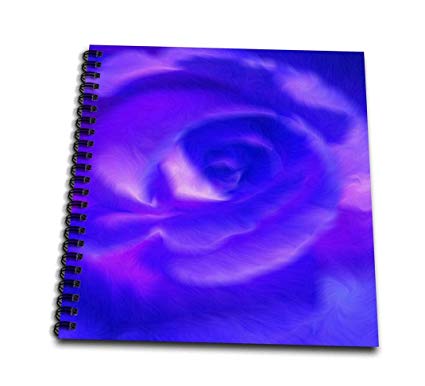 425x386 Db Eye Of The Blue Purple Rose Mini - Purple Rose Drawing