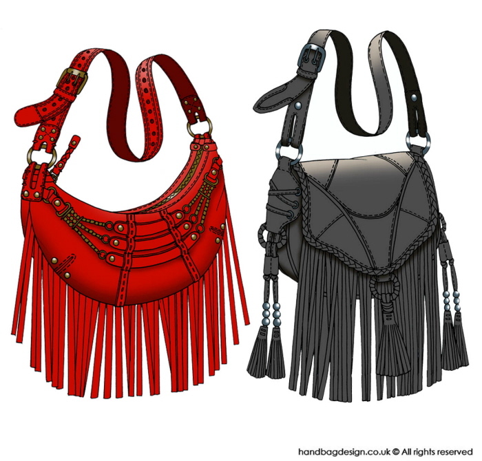 700x670 handbag purse design illustration sketch drawing - Purse Drawing