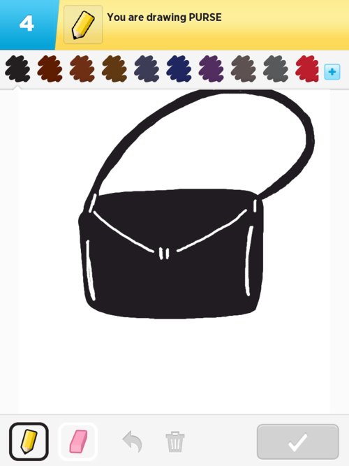 500x667 purse drawings - Purse Drawing