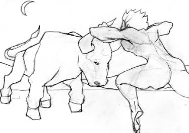 375x265 push comes to shove drawing - Push Drawing