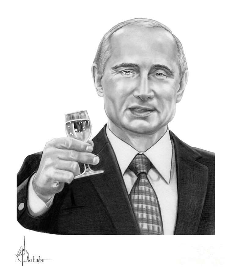 Рисунок владимира владимировича путина