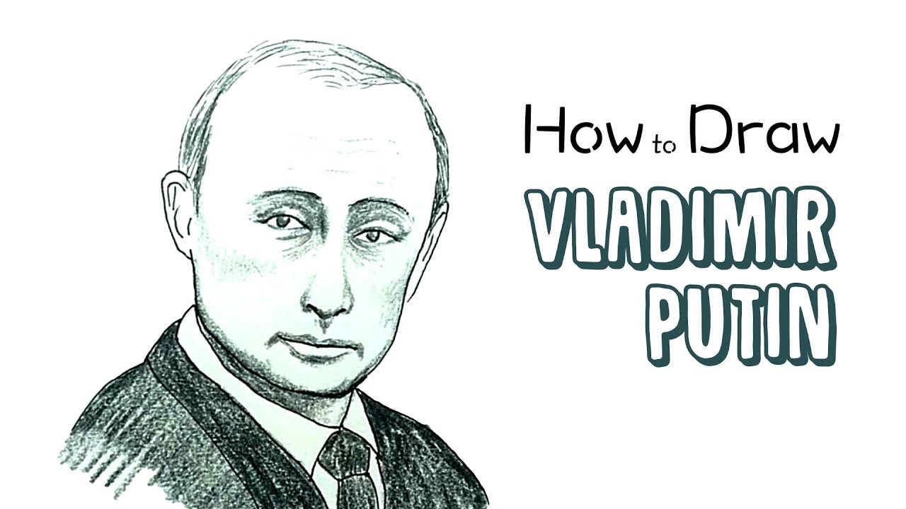 1280x720 How To Draw Vladimir Putin - Putin Drawing