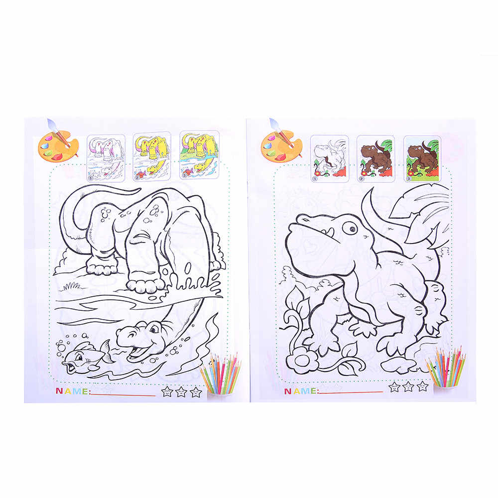 1000x1000 detail feedback questions about cute paper dinosaur multicolor - Puzzle Drawing