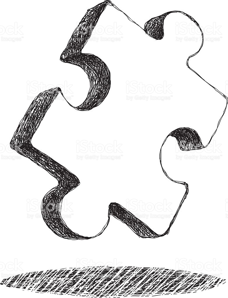 Puzzle Pieces Drawing at Explore collection of