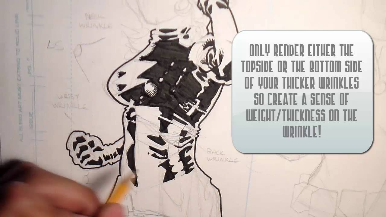 1280x720 how to draw clothes part - Pvc Drawing