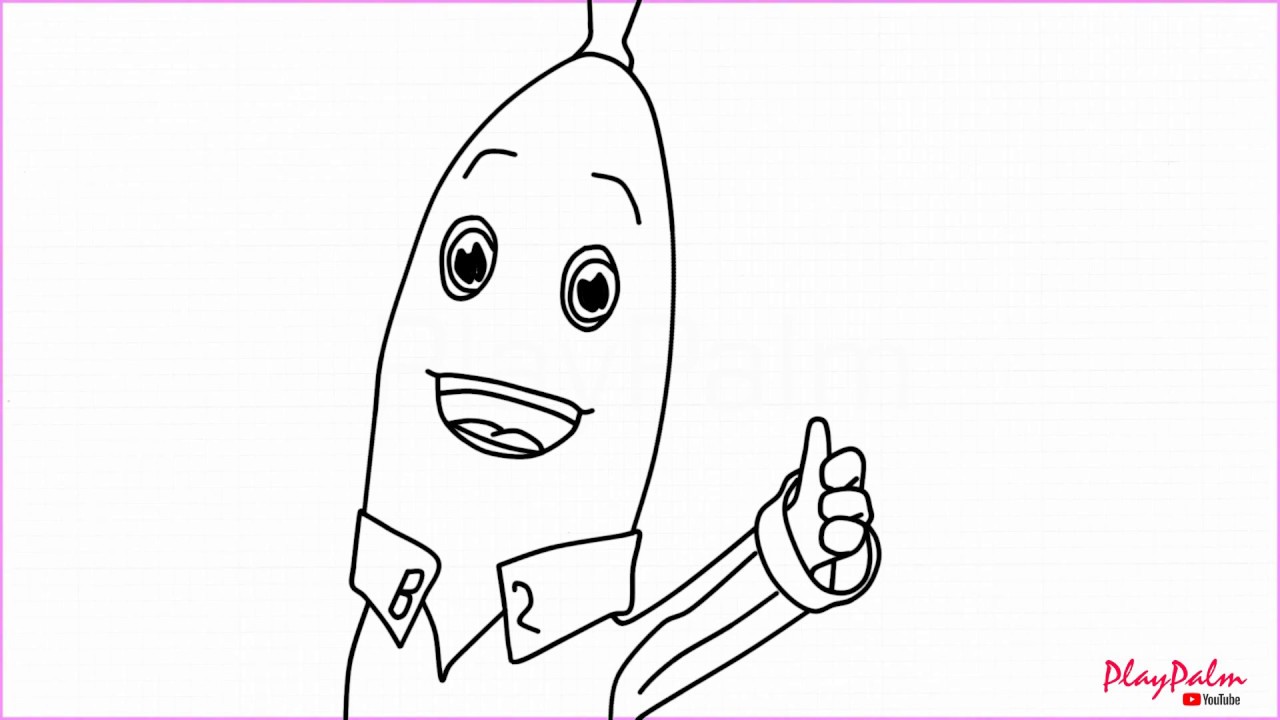 1280x720 Bananas In Pyjamas - Pyjamas Drawing