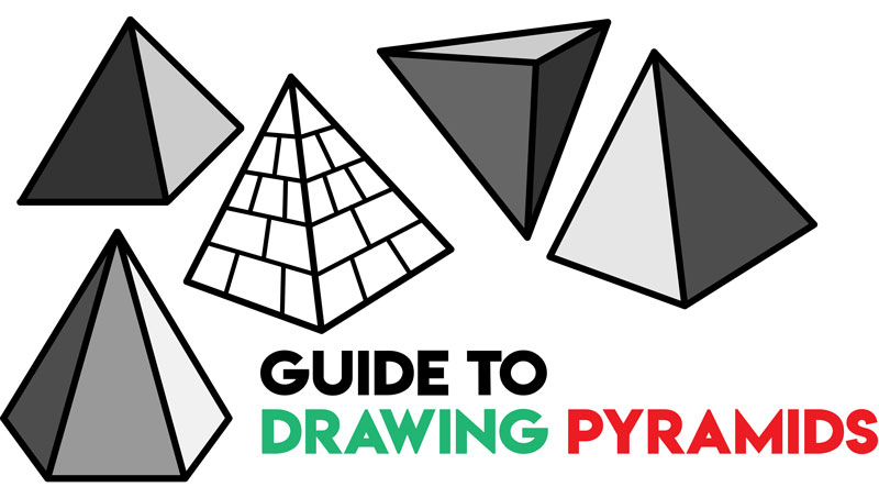 800x453 how to draw a pyramid archives - Pyramid Drawing