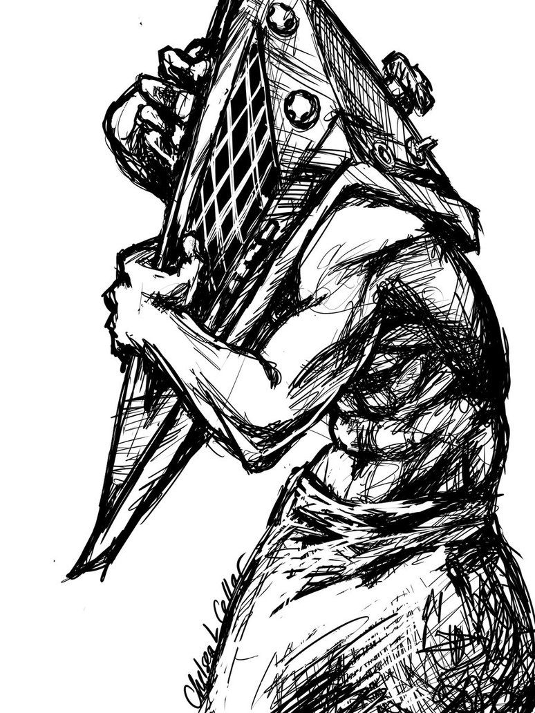 Pyramid Head Drawing at Explore collection of