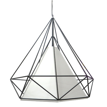 350x350 Modern Himmeli Pendant Light Pyramid Shape Pendant Lamp Metal Line - Pyramid Line Drawing