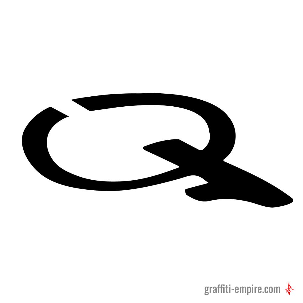 1000x1000 Graffiti Letter Q Graffiti Empire - Q Drawing
