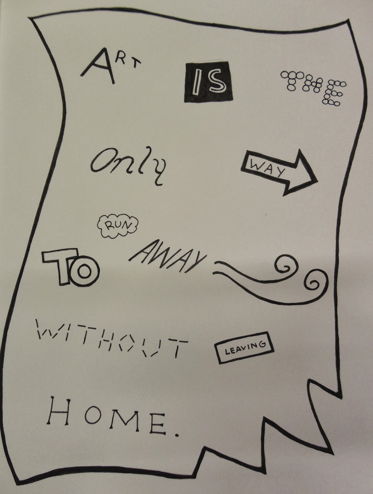 1209x1600 art mash artist quotes - Qoutes About Drawing