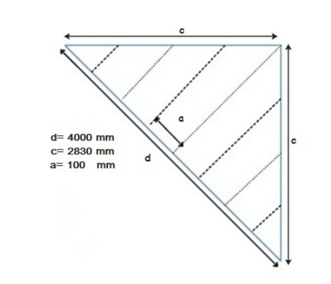 482x414 technical drawing of a sail quadrant download scientific diagram - Quadrant Drawing
