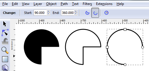 501x240 shapes - Quarter Drawing