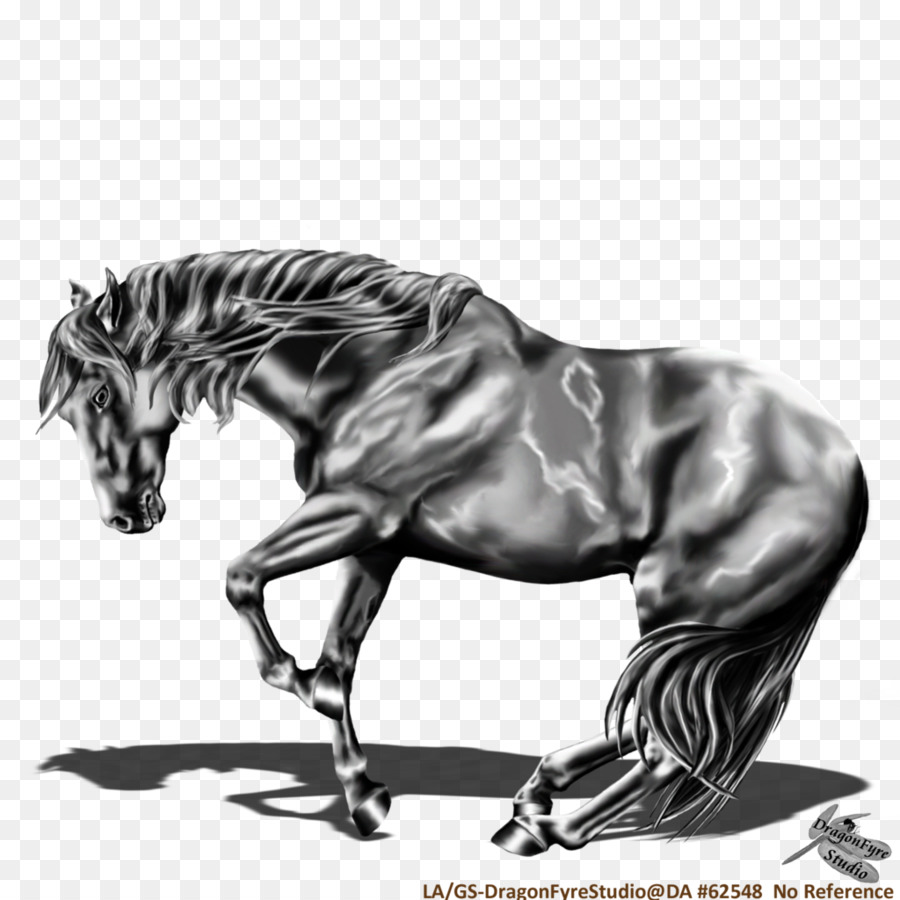 900x900 horse lineart quarter horse for free download - Quarter Horse Drawing