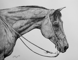 320x247 cathy spearing - Quarter Horse Drawing