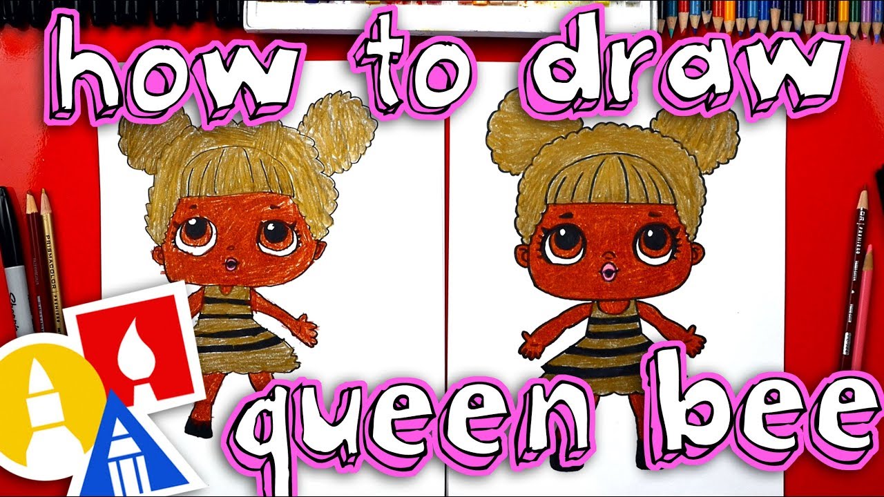 1280x720 how to draw queen bee lol surprise - Queen Bee Drawing