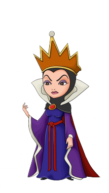 215x382 how to draw evil queen, snow white, disney cartoons, fairy tales - Queen Cartoon Drawing