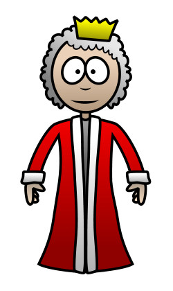 250x420 how to draw a cartoon queen - Queen Cartoon Drawing