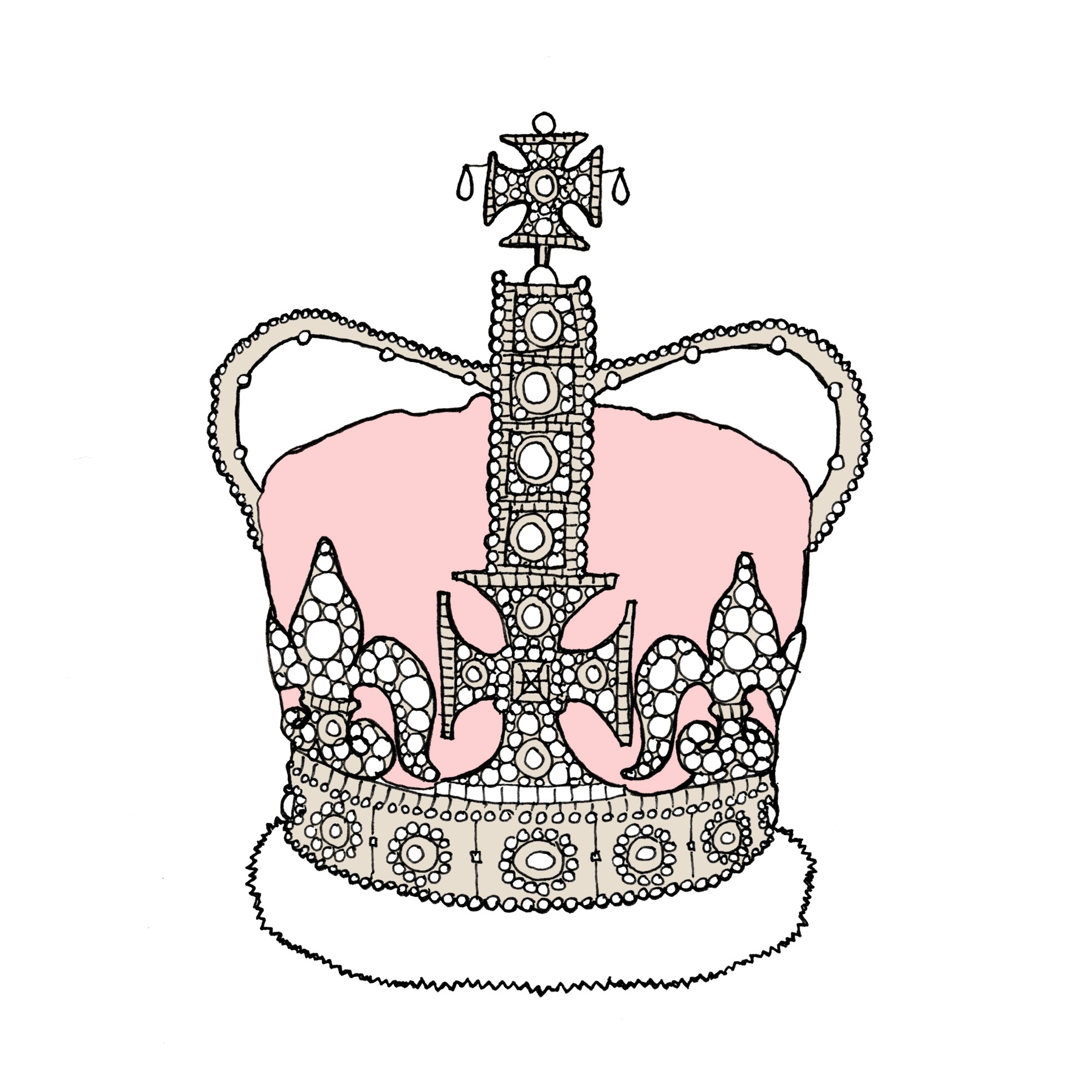 Queen Crown Drawing At Explore Collection Of Queen