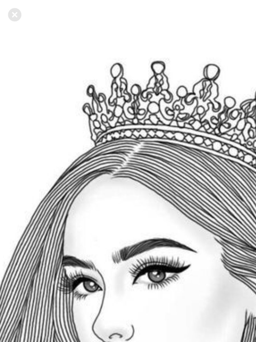 900x1200 Queen Tumblr Tumblr Girl Drawing, Drawings, Tumblr Sketches - Queen Drawing