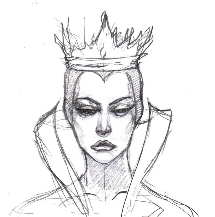 900x908 Queen Sketch Drawing A R T Is L I F E In Sketches - Queen Drawing