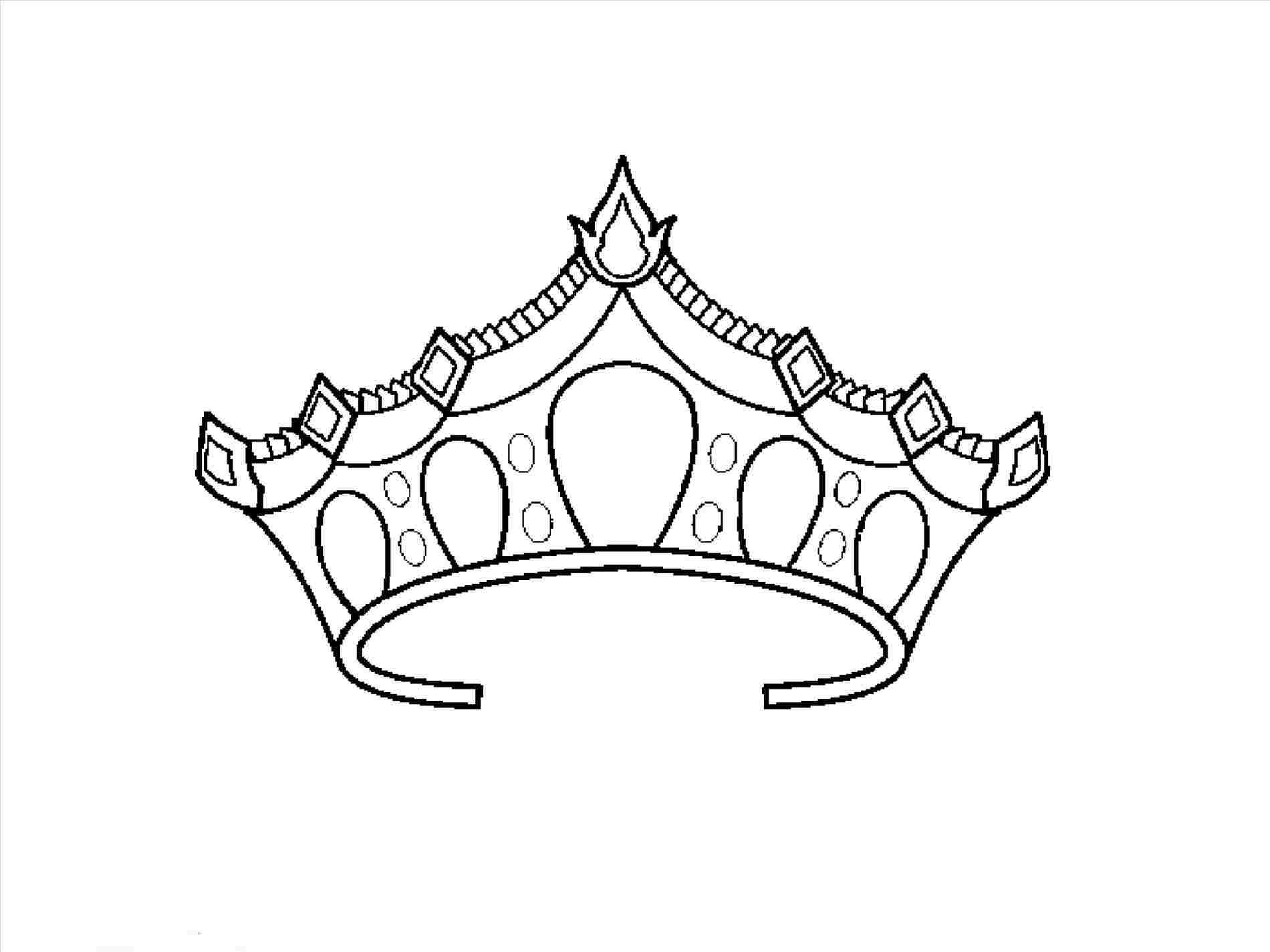 1900x1425 Queen Crown Drawing Easy Princess Crown Drawing - Queen Drawing Easy