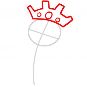 302x302 How To Draw How To Draw A Queen For Kids - Queen Drawing For Kids