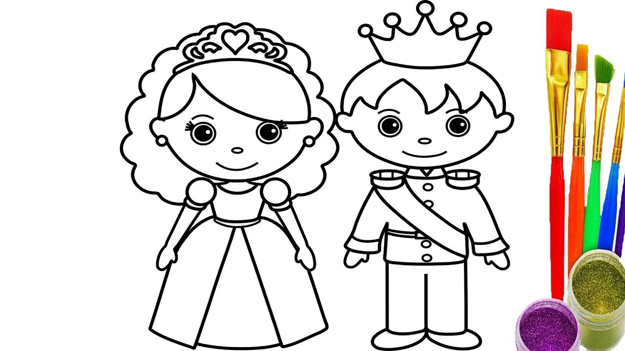 1280x720 queen drawing for kids and king and queen drawing how to draw king - Queen Drawing For Kids