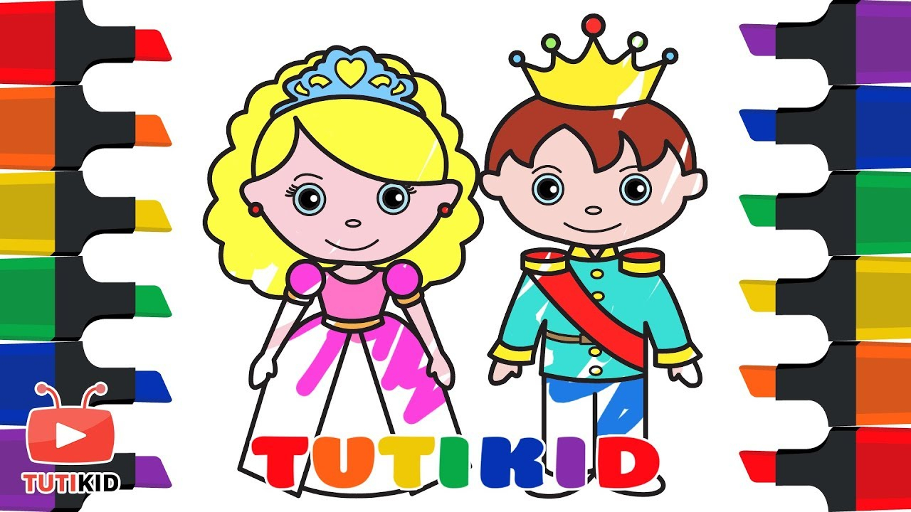 1280x720 Draw Queen For Kids - Queen Drawing For Kids