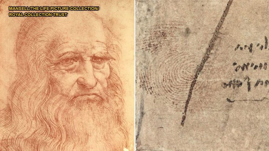 931x524 leonardo da vinci's thumbprint discovered drawing in queen - Queen Drawing Images