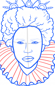192x302 how to draw queen elizabeth - Queen Elizabeth Drawing