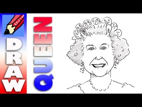 480x360 how to draw queen elizabeth ii real easy shoo rayner - Queen Elizabeth Drawing