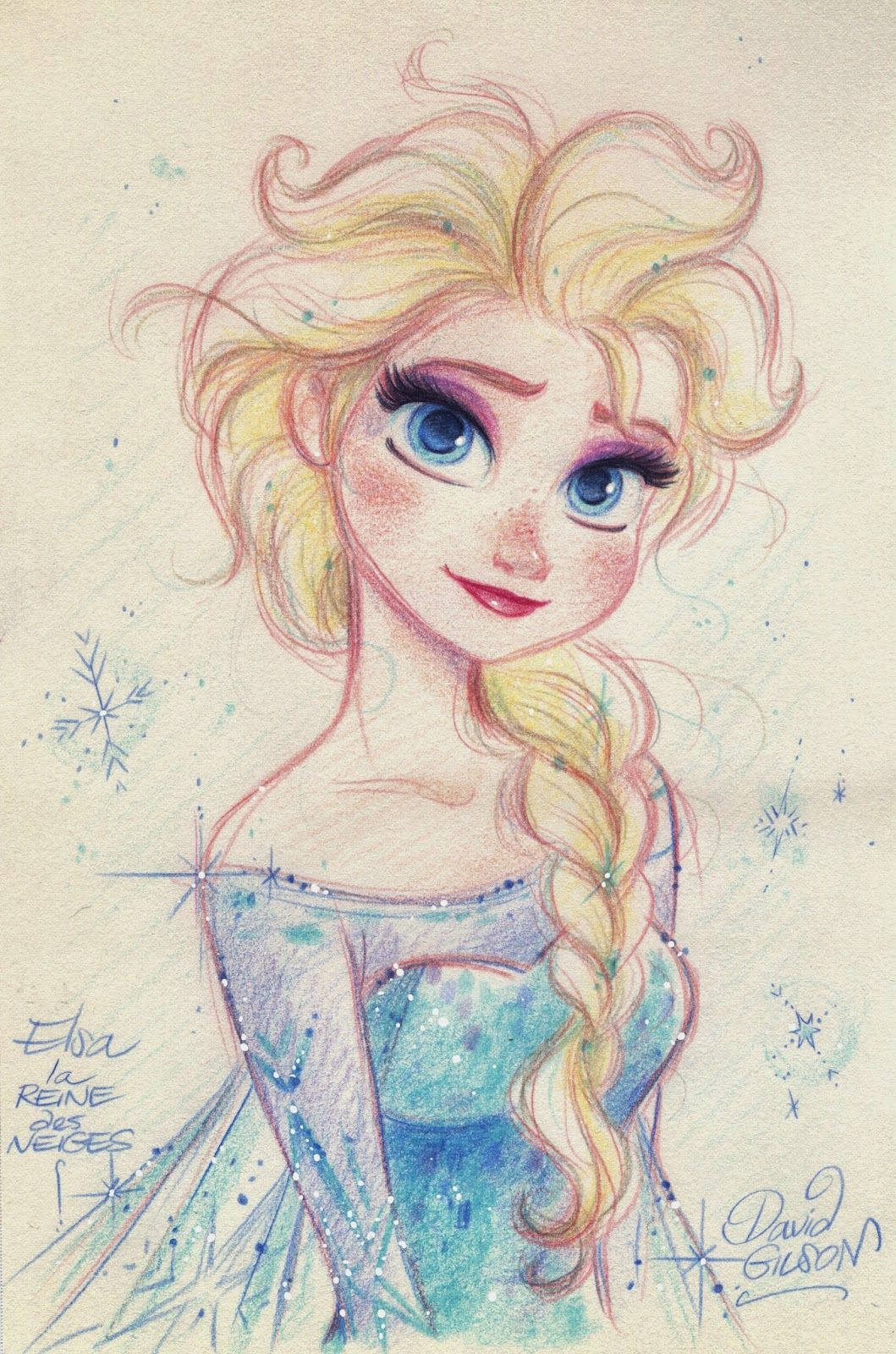 Queen Elsa Drawing at Explore collection of Queen