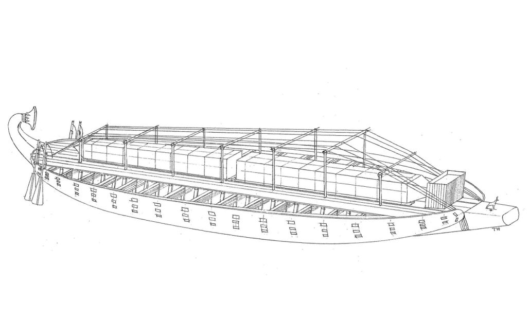 1030x653 queen hatshepsut's heavy lift obelisk river barge - Queen Hatshepsut Drawing