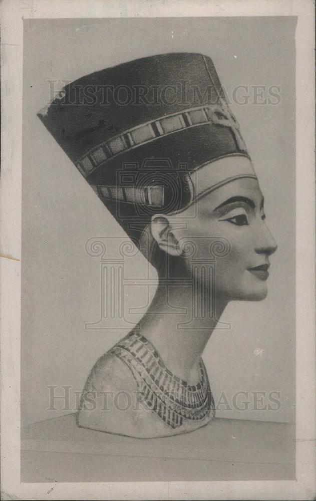 631x1000 press photo queen nefertiti egypt bust historic images - Queen Nefertiti Drawing