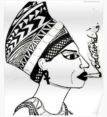 210x230 queen nefertiti drawing posters redbubble - Queen Nefertiti Drawing