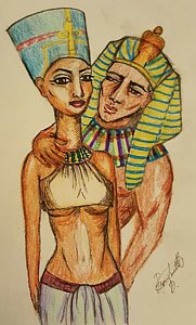 181x300 queen nefertiti drawings fine art america - Queen Nefertiti Drawing