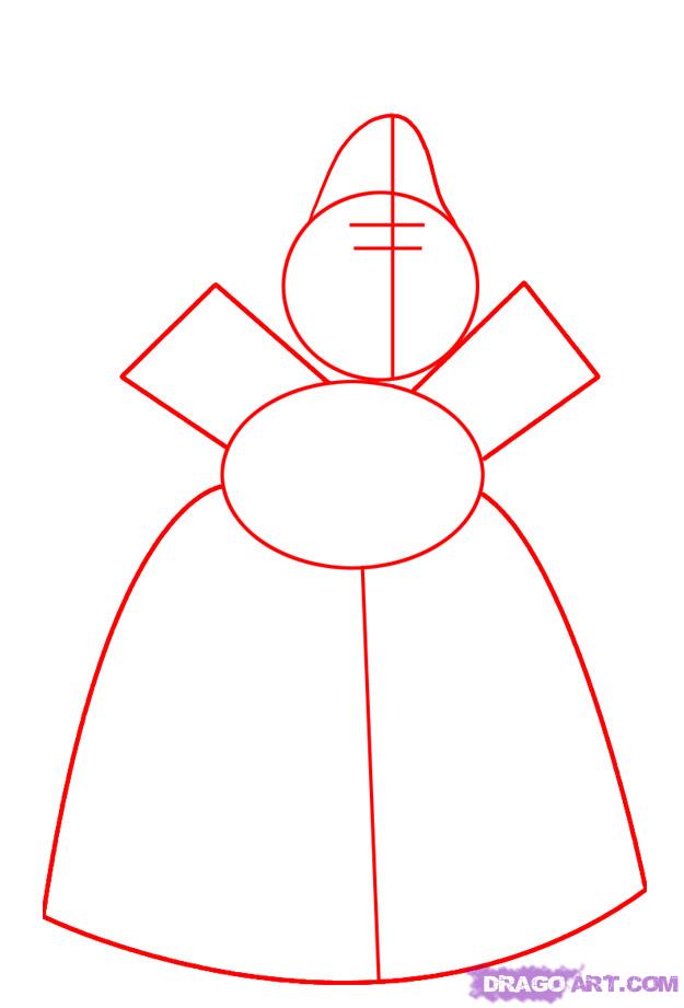 625x921 how to draw the queen of hearts, step - Queen Of Hearts Drawing