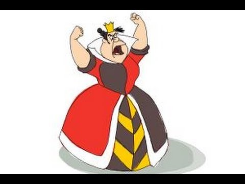 480x360 how to draw queen of hearts, disney villain - Queen Of Hearts Drawing