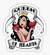 210x230 Queen Of Hearts Drawing Stickers Redbubble - Queen Of Hearts Drawing