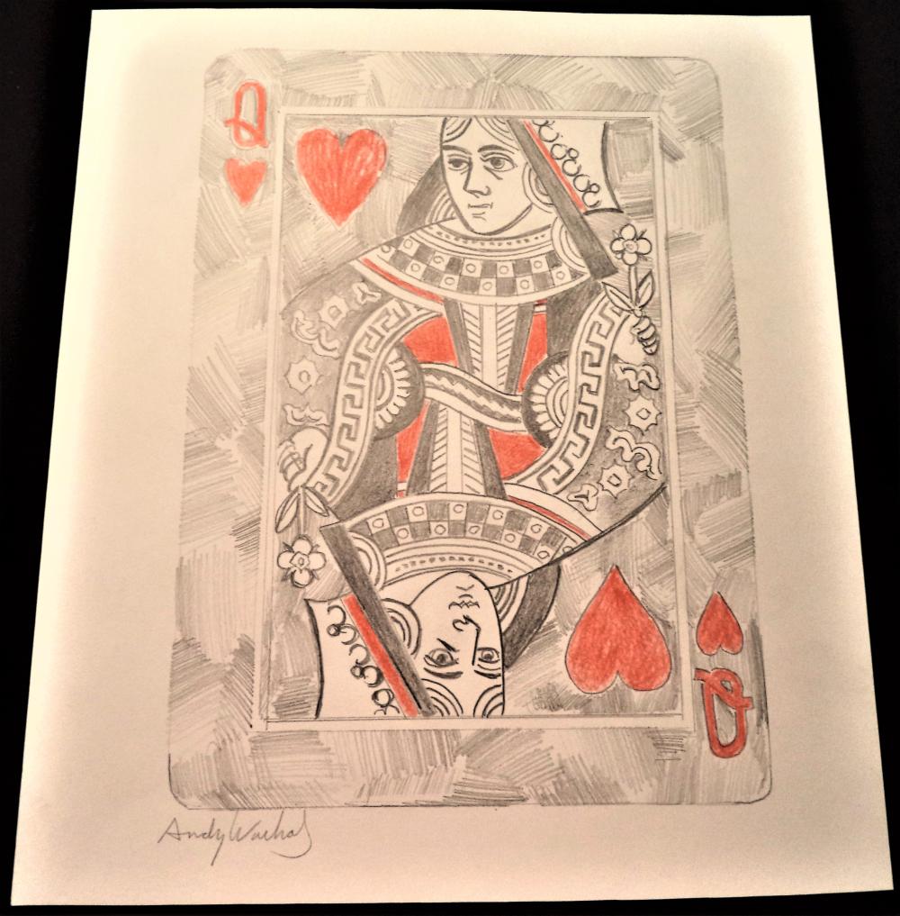 Queen Of Hearts Drawing at Explore collection of