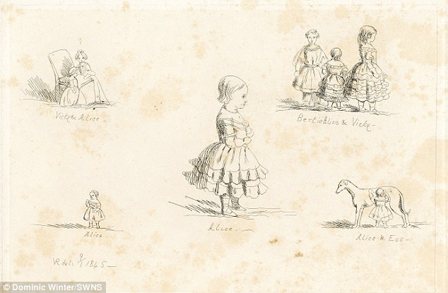 634x415 sketches - Queen Victoria Drawings