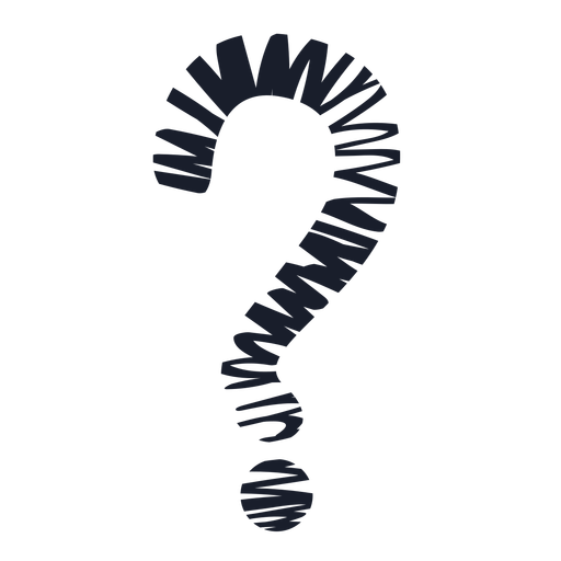 512x512 scribble question mark drawing - Question Mark Drawing