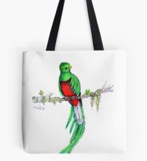 210x230 quetzal drawing tote bags redbubble - Quetzal Drawing