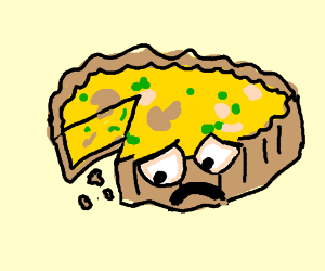 300x250 Sad Quiche C Drawing - Quiche Drawing