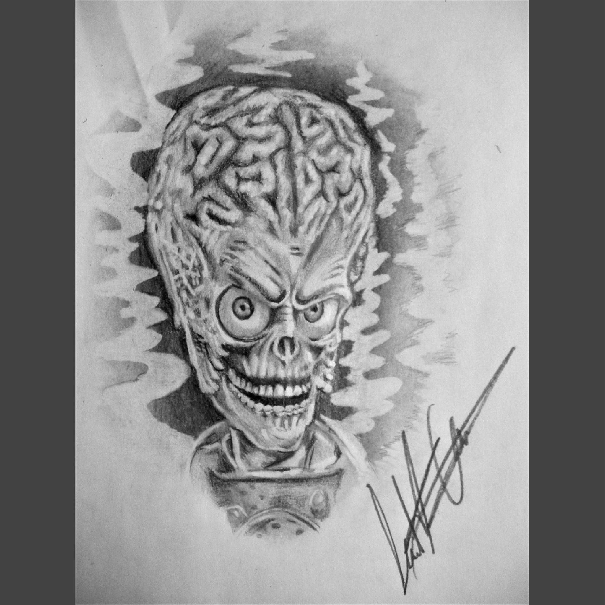 2048x2048 mars attacks! quick drawing tutorial steemit - Quick Drawing