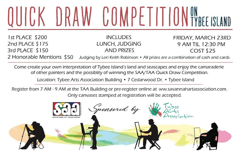 1000x647 quick draw competition tybee arts association - Quick Drawing Online