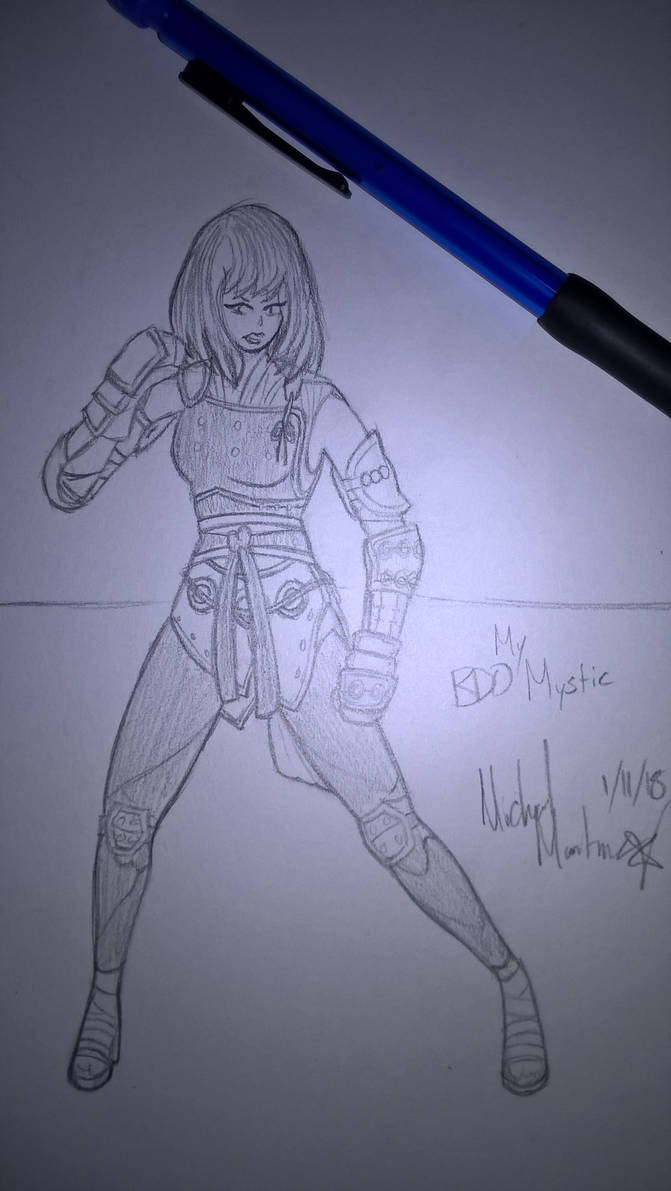 671x1191 quick sketch of my mystic - Quick Drawing Online