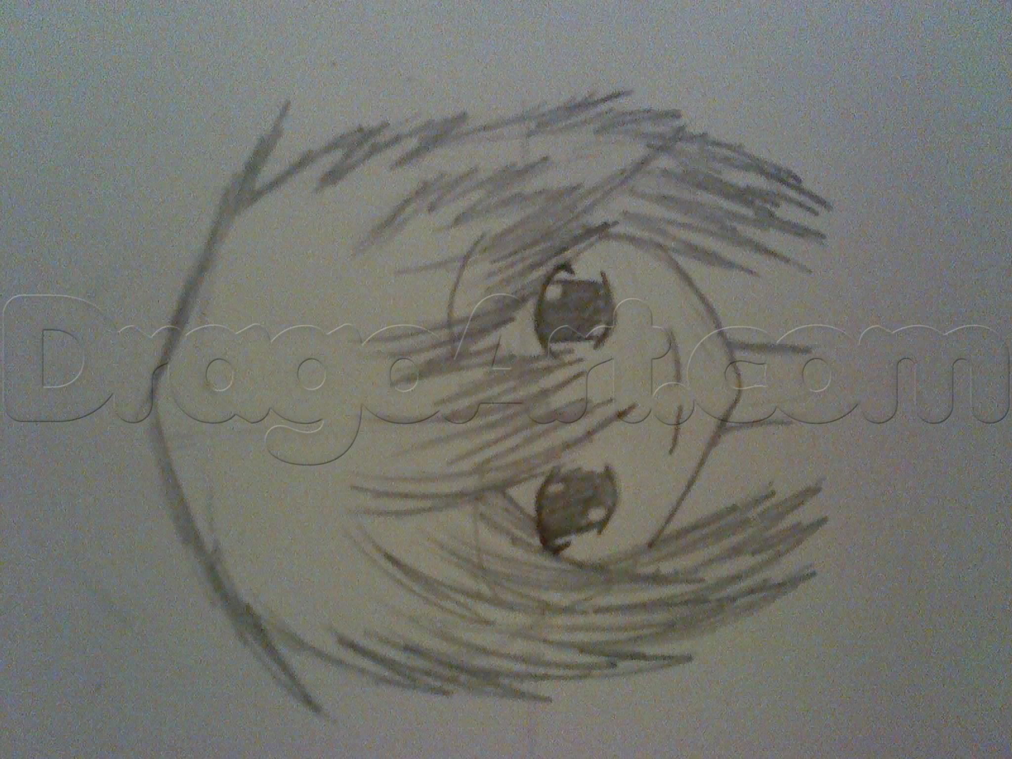 2048x1536 how to draw a quick easy anime girl face, step - Quick Drawing Online