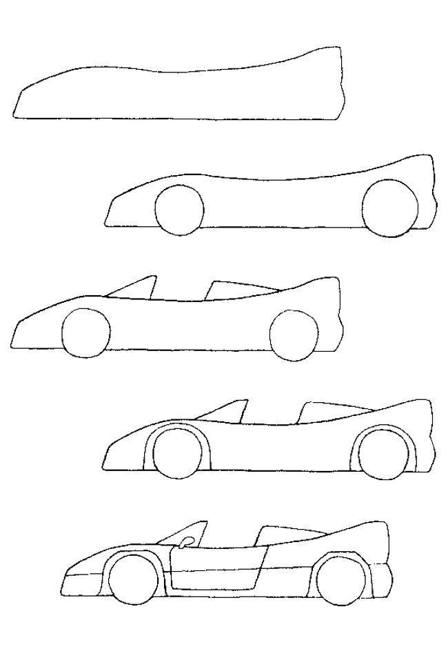 650x970 How To Draw Tutorials Sketches Drawings, Car Drawing Kids, Car - Quick Drawing Techniques